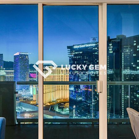 Lucky Gem Penthouse & Luxury Suites At Signature Resort, Balcony Strip View 3505 Las Vegas Exteriör bild