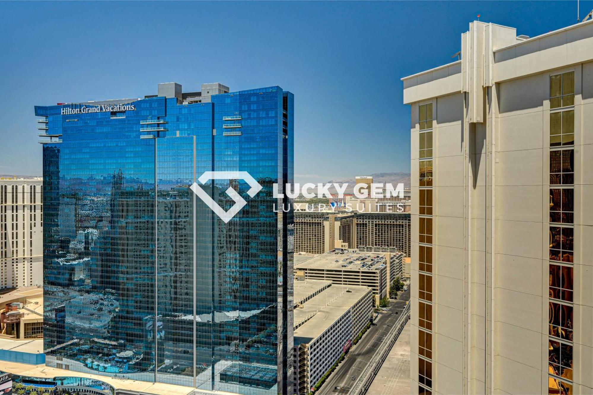 Lucky Gem Penthouse & Luxury Suites At Signature Resort, Balcony Strip View 3505 Las Vegas Exteriör bild