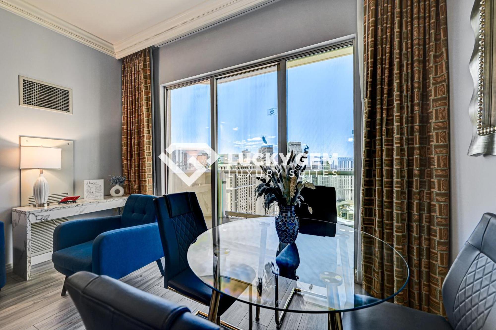 Lucky Gem Penthouse & Luxury Suites At Signature Resort, Balcony Strip View 3505 Las Vegas Exteriör bild