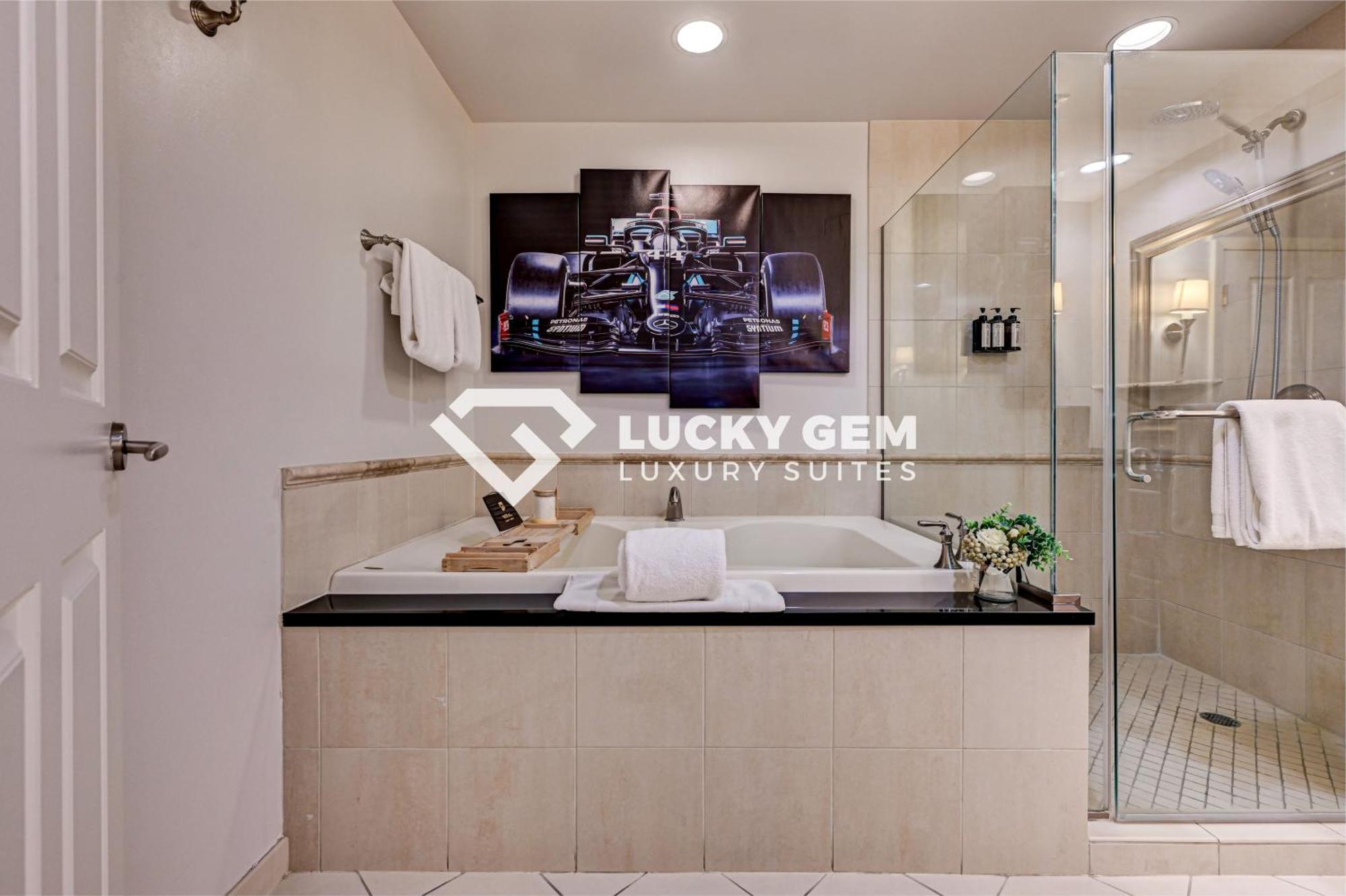 Lucky Gem Penthouse & Luxury Suites At Signature Resort, Balcony Strip View 3505 Las Vegas Exteriör bild