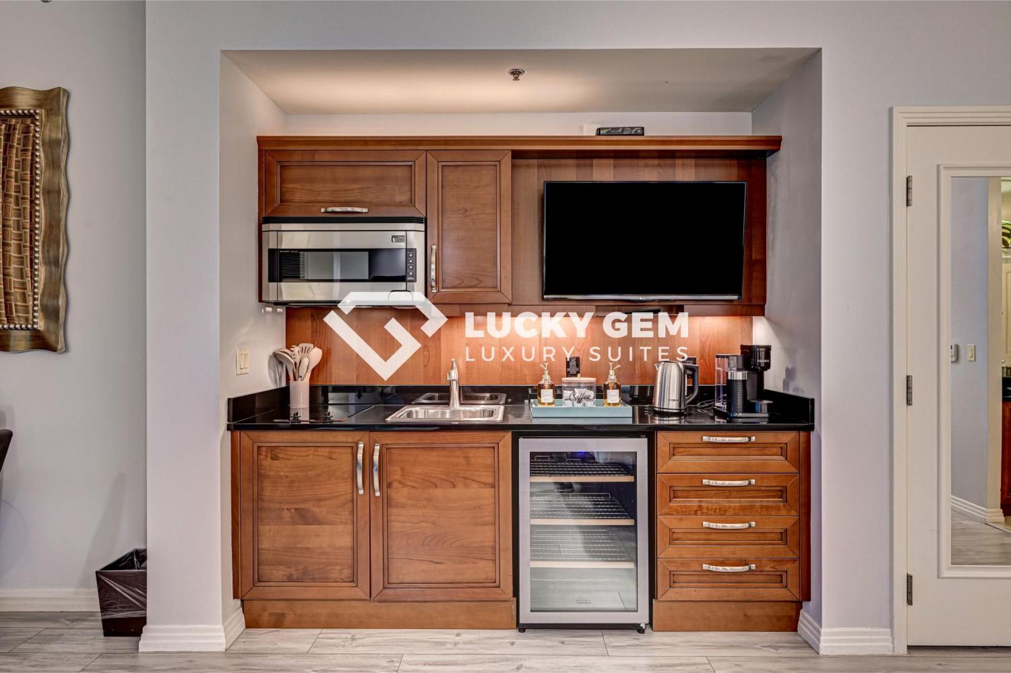 Lucky Gem Penthouse & Luxury Suites At Signature Resort, Balcony Strip View 3505 Las Vegas Exteriör bild